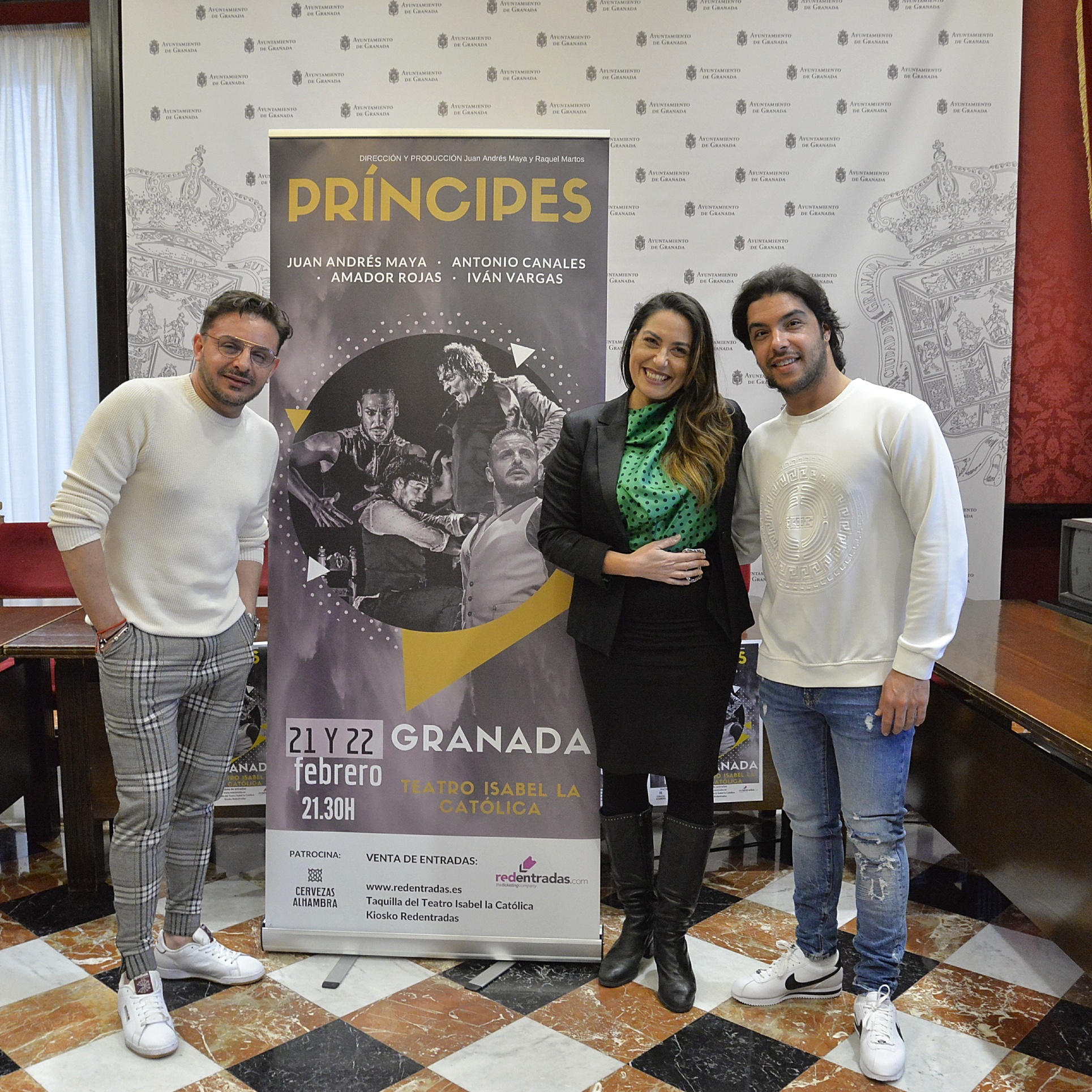 ©Ayto.Granada: El teatro Isabel La Catlica acoger en febrero el nuevo espectculo flamenco de Juan Andrs Maya, Prncipes, que rene en el escenario a grandes artistas como Antonio Canales, Ivn Vargas y Amador Rojas